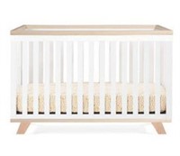 Concord Baby Cleo 3 in 1 Crib, White/Natural