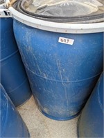Plastic 55 gal Barrel w/ Lid