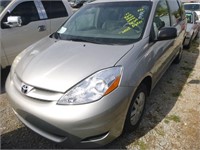 2007 TOYOTA SIENNA COLD A/C
