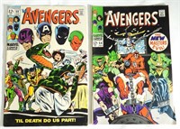 1968 Marvel Comic AVENGERS #54