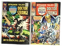 1967 STRANGE TALES #161 & #163 MARVEL COMICS