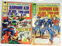 1968 MARVEL #1 & #2 THE MIGHTY MARVEL WESTERN