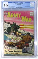 OUR ARMY at WAR #85 D.C. COMIC CGC 4.5