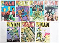 (7) THE 'NAM MARVEL COMICS 1987-1988