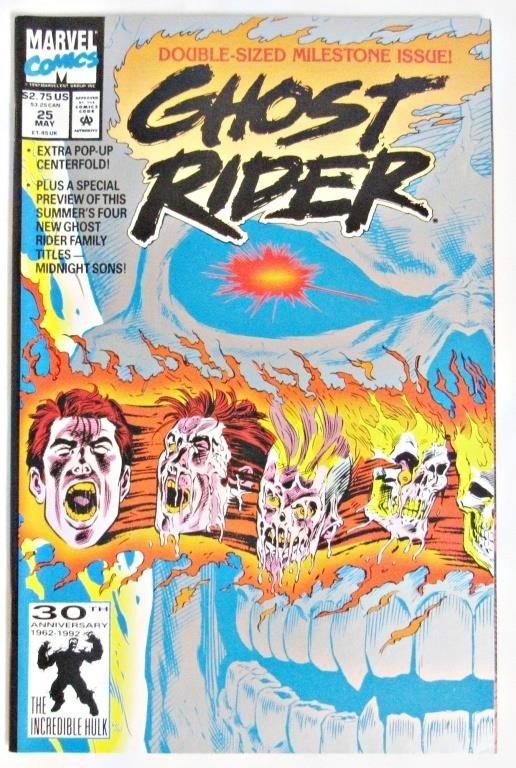 Marvel GHOST RIDER #25 MAY 1992