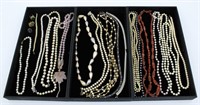 Collection of Pearl Necklaces