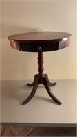 Round Wooded Table