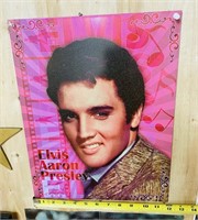 12” Elvis Aaron Presley Sign