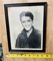 8x10 Young Elvis Framed