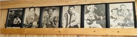 (6) 8x10 Classic Country Artists- Mini Pearl