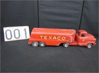 Metal Toy Texaco Truck & Trailer