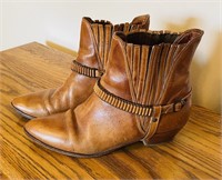 Vintage Western Half Boots Size 10