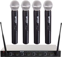 Gemini Wireless Set of 4 Microphones and Receiver