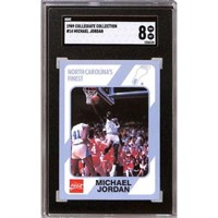 1989 Collegiate Collection Michael Jordan Sgc 8