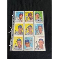 (38) 1954 Topps Archives Gold Cards
