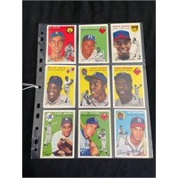 (14) 1954 Topps Archives Gold Cards