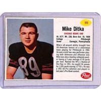 1962 Post Cereal Mike Ditka Rookie Sharp