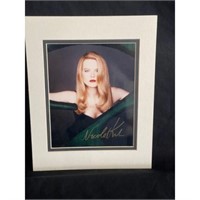 Nicole Kidman Signed And Matted Photo With Coa
