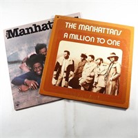 2 X Manhattans LPs 1 Promo Soul Vinyl