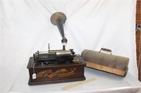 Edison Home Phonograph Cylinder Record Phonograph