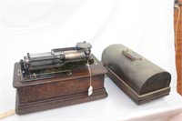 Edison Cylinder Record Phonograph, No Horn. Ser#
