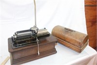 Edison Cylinder Record Phonograph, No Horn, Has