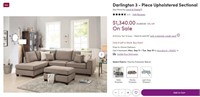 W9436 Darlington Upholstered Sectional