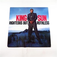 King Sun Promo Righteous But Ruthless Hip Hop LP