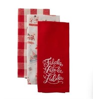 Jillian Harris Christmas Tea Towels, 3 Pc $25