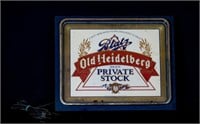 Old Heidelberg "Private Stock" Sign
