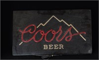 Indoor Coors Beer Sign