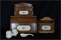 Antique Boxes & Kitchen Accessories