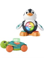 Fisher-Price Penguin + Turtle (New, damaged box)