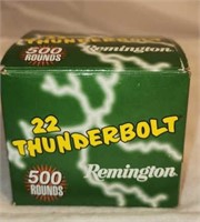 500 Rounds 22 Thunderbolt Remington
