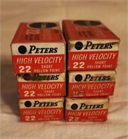 6 Full boxes of 50 Each 22 High Velocity 22