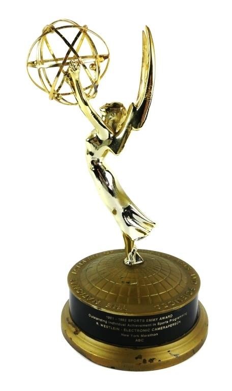 1981 EMMY, NEW YORK MARATHON cameraman