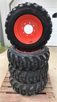 Skidsteer Tires and Rims 10-16.5