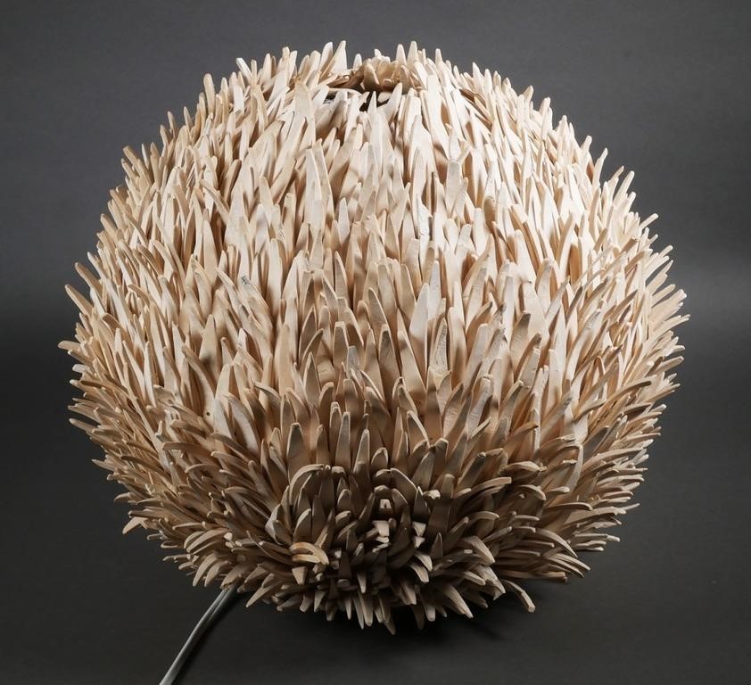 Mid-Century Sea Urchin Lamp