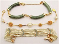 (3) Vintage Fashion Bracelets