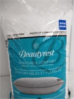 2-PK Beautyrest Cluster Memory Foam Pillow,