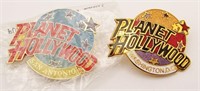 (2) Planet Hollywood Pins