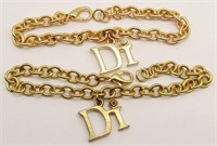 (2) Diamond International Charm Bracelet