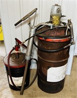 Aro Grease Pump, Superior Barrel Pump, 5 gallon