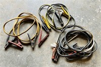 3 Good sets of Jumper Cables