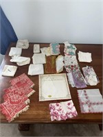 Vintage hankies and miscellaneous