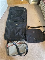 Three pieces of luggage