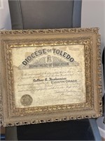 1927  New Washington Ohio diploma