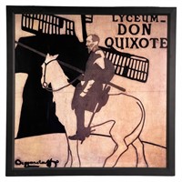 Beggarstaff's Lyceum Don Quixote 1897 Play Poster