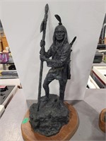 "THE SILENT SENTINEL" BRONZE 22/33 BY BOB WOOD