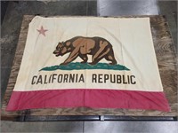 VINTAGE CALIFORNIA REPUBLIC FLAG